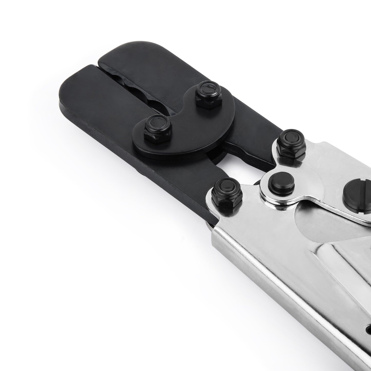 JRready ACT-AD10 Ratcheting Wire Crimper for Heat Shrink connectors, Insulated Terminals and Butt splices in Wire 22-18, 16-14, 12-10AWG