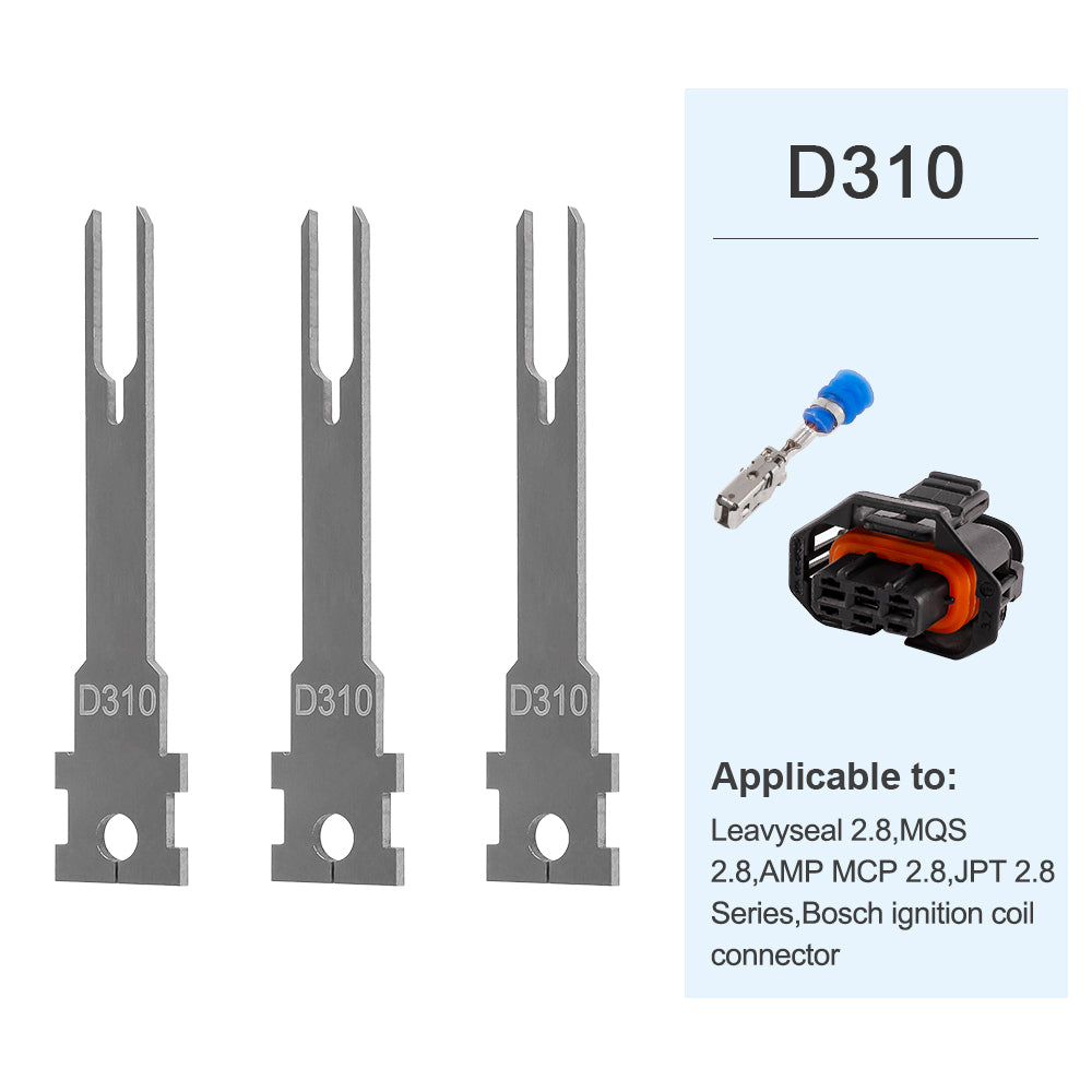 NEW PRODUCT--Buy over 2 Handles/Tip Sets 50%off Discount-JRready ST5278 Replacement Tip Kit(26 pcs)for Extraction Tool & Terminal Release Tool for Deutsch,AMP/TE,Molex,Delphi,JST,Harting Connectors (ST5278 SET NOT INCLUDES GREEN DAP-010 HANDLE)