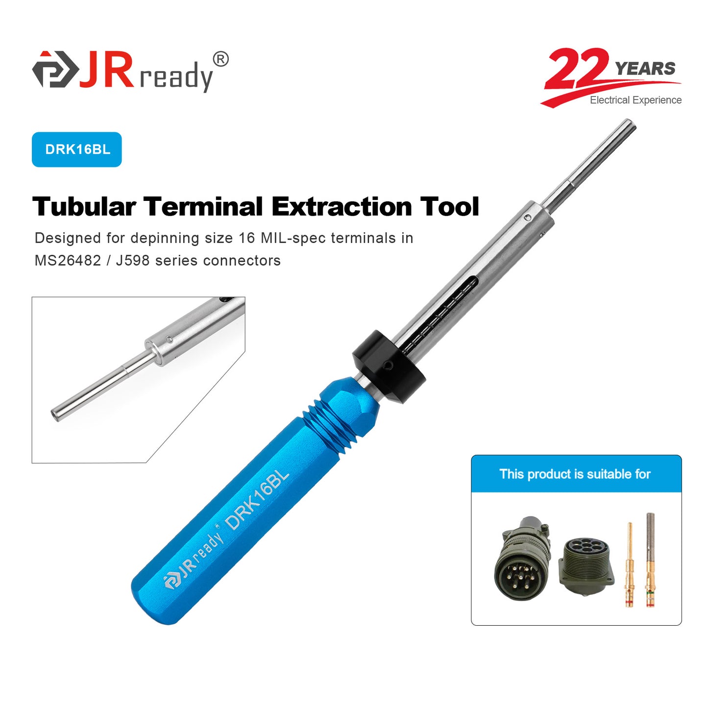 JRready DRK16BL Extraction Tool