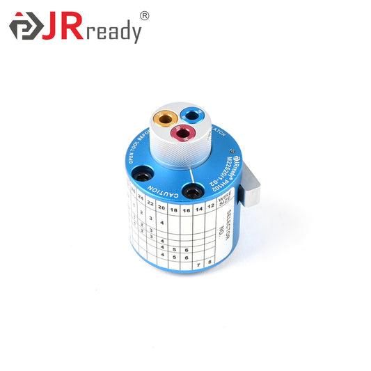 JRready PH102 M22520/1-02 Turret Head For M38999 Series MIL Pin/Socket Use With JRD-ASF1 M22520/1-01 Crimper