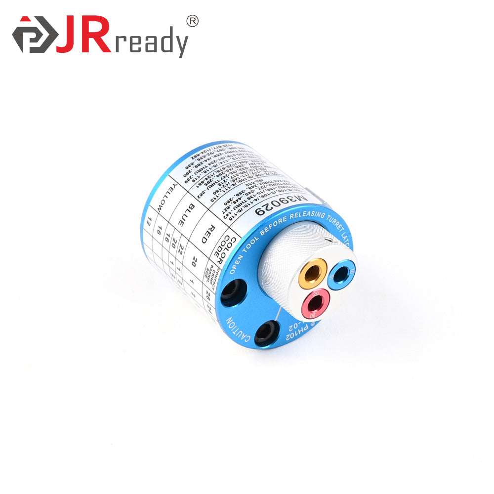 JRready PH102 M22520/1-02 Turret Head For M38999 Series MIL Pin/Socket Use With JRD-ASF1 M22520/1-01 Crimper