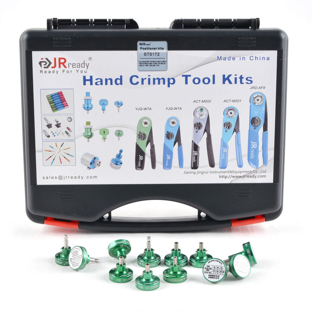 JRready ST5172 Positioner Kit: 12 pcs M22520/7 Series Positioners