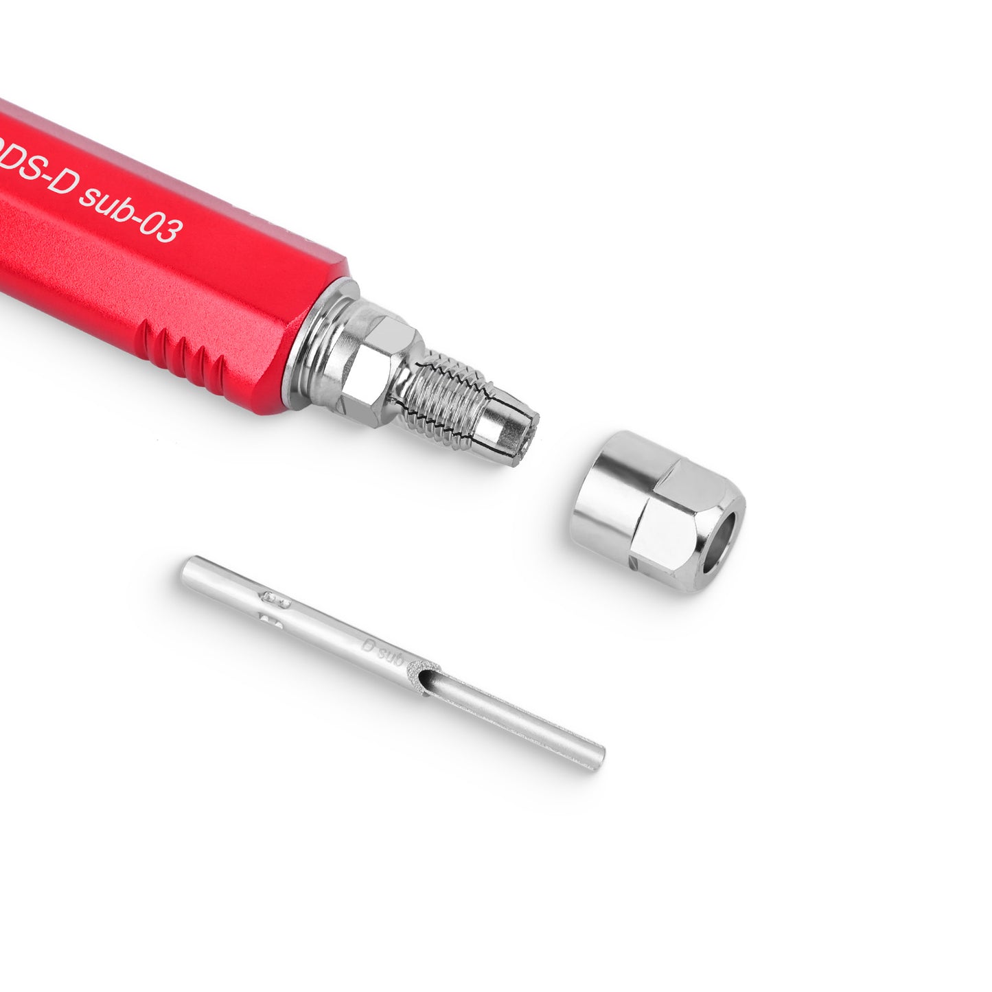 Strumento di estrazione terminale semicircolare JRready JRDDS-D sub-01/ JRDDS-D sub-03 per terminali HARTING Han D-sub e serie 5A