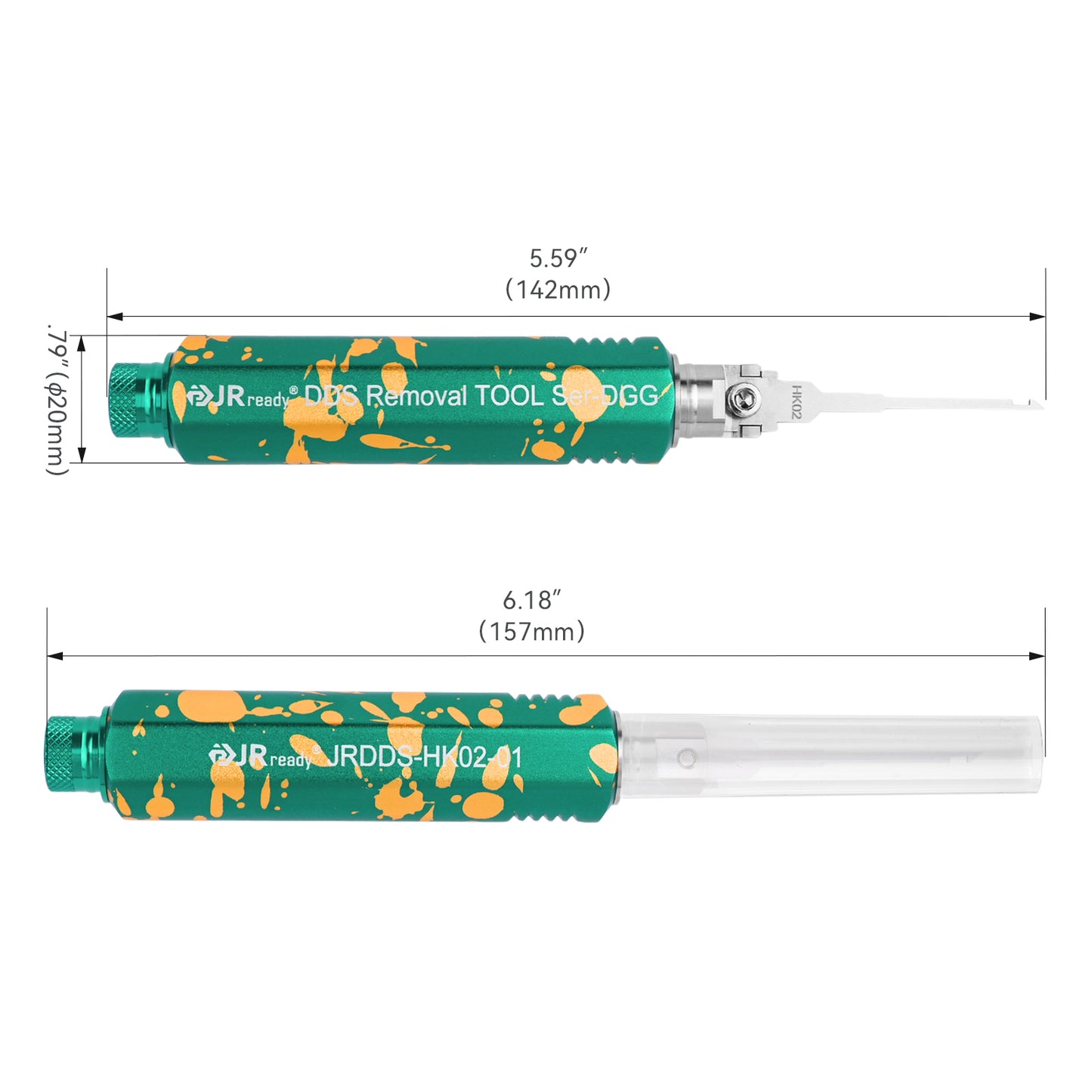 JRready JRDDS-HK02-01 Hook-Type Terminal Extraction Tool