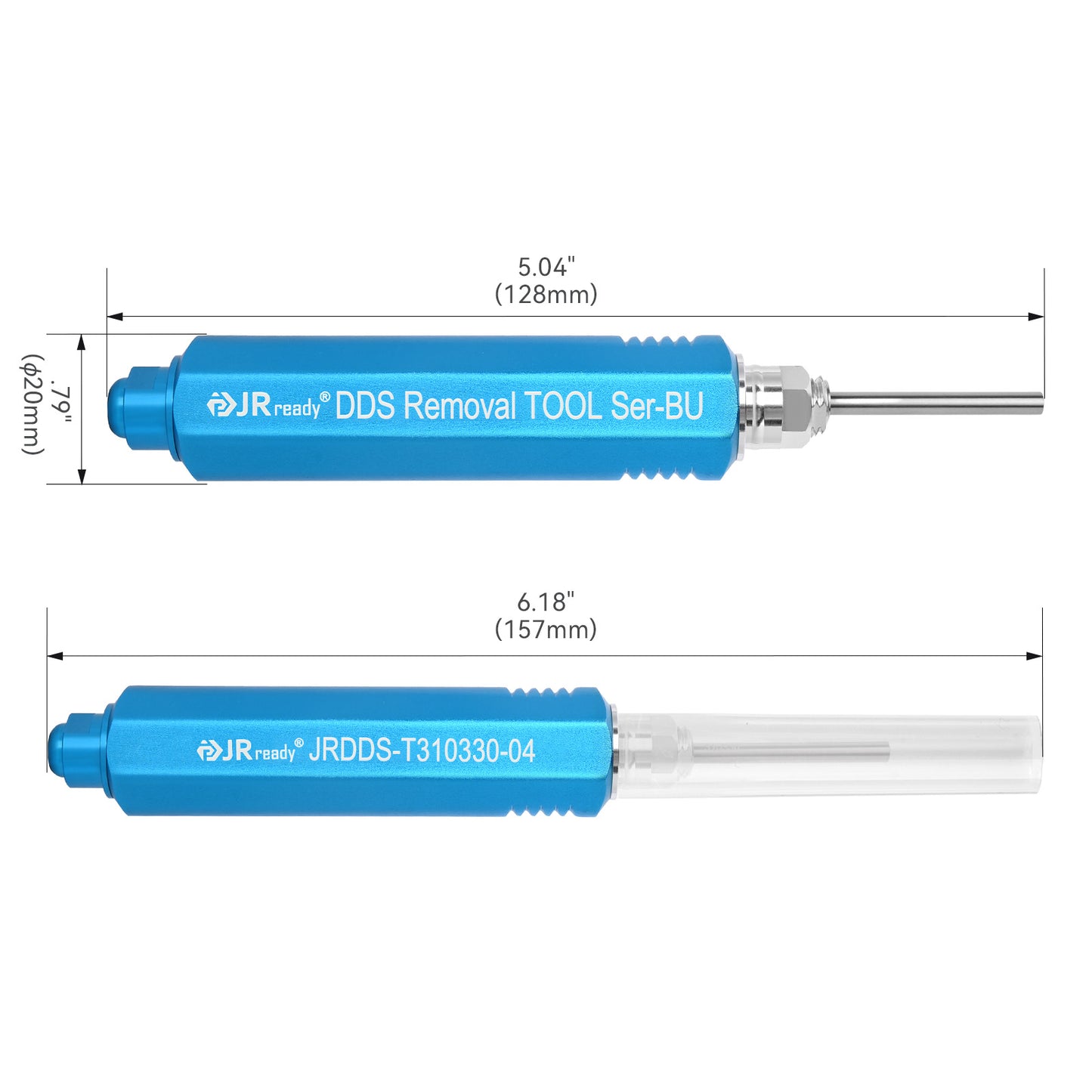 JRready JRDDS-T310330-01/ JRDDS-T310330-04 Ausziehwerkzeug für Rohrklemmen in Steckverbindern der Weather-Pack-Serie 
