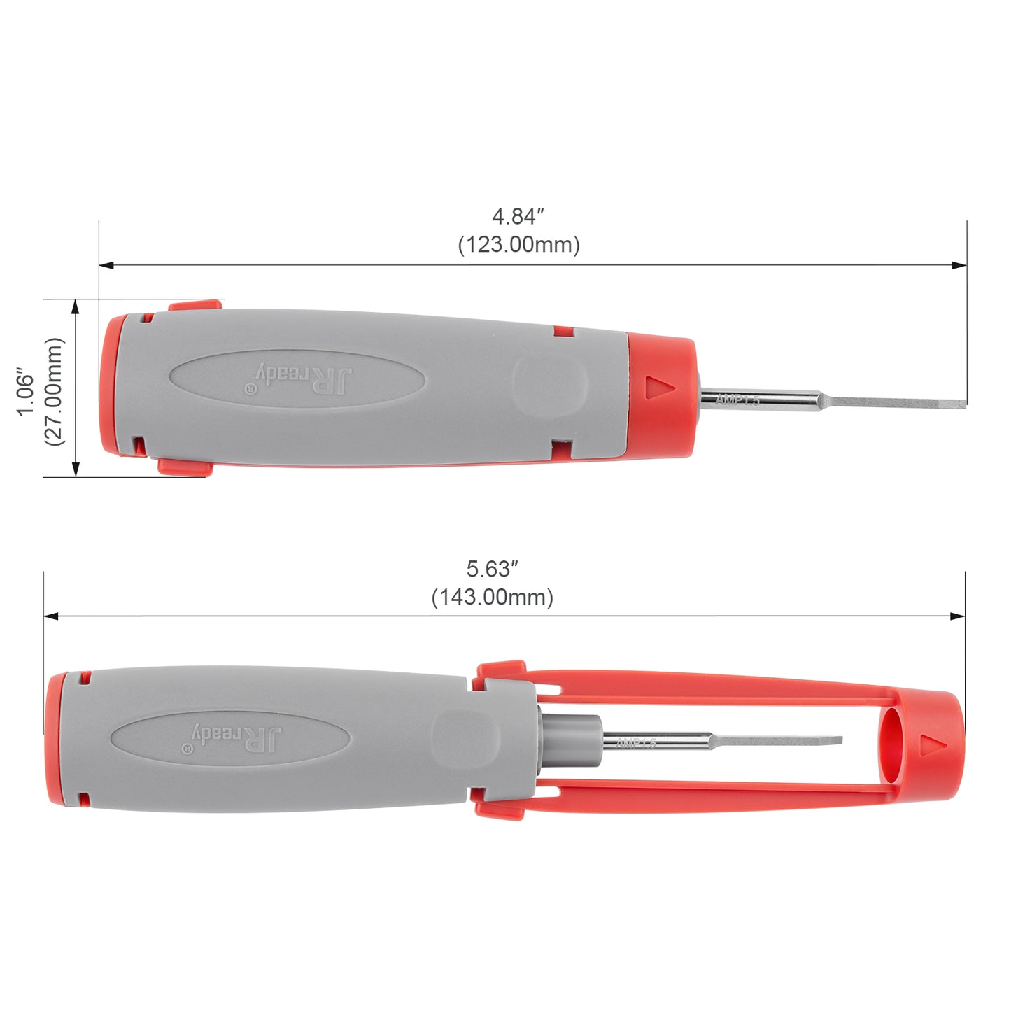 JRready JRconDRK-AMP1.5 Pin Extraction Tool for AMP SUPERSEAL 1.5 series connectors