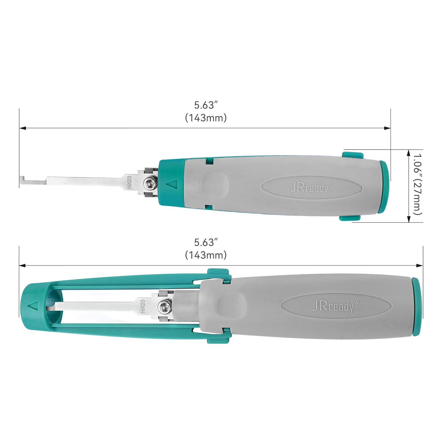 JRready JRconDRK-HK03 Hook-Type Terminal Extraction Tool for Deutsch DT series wedge-lock extraction