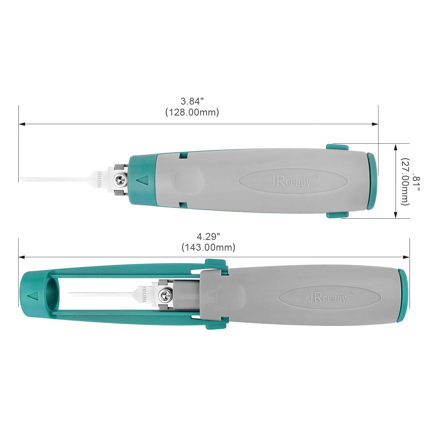 JRready JRconDRK-N160100 Single-Pin Terminal Extraction Tool for TE Tyco Dynamic 3000/3100/3200 series connectors and 5.08mm spacing connectors