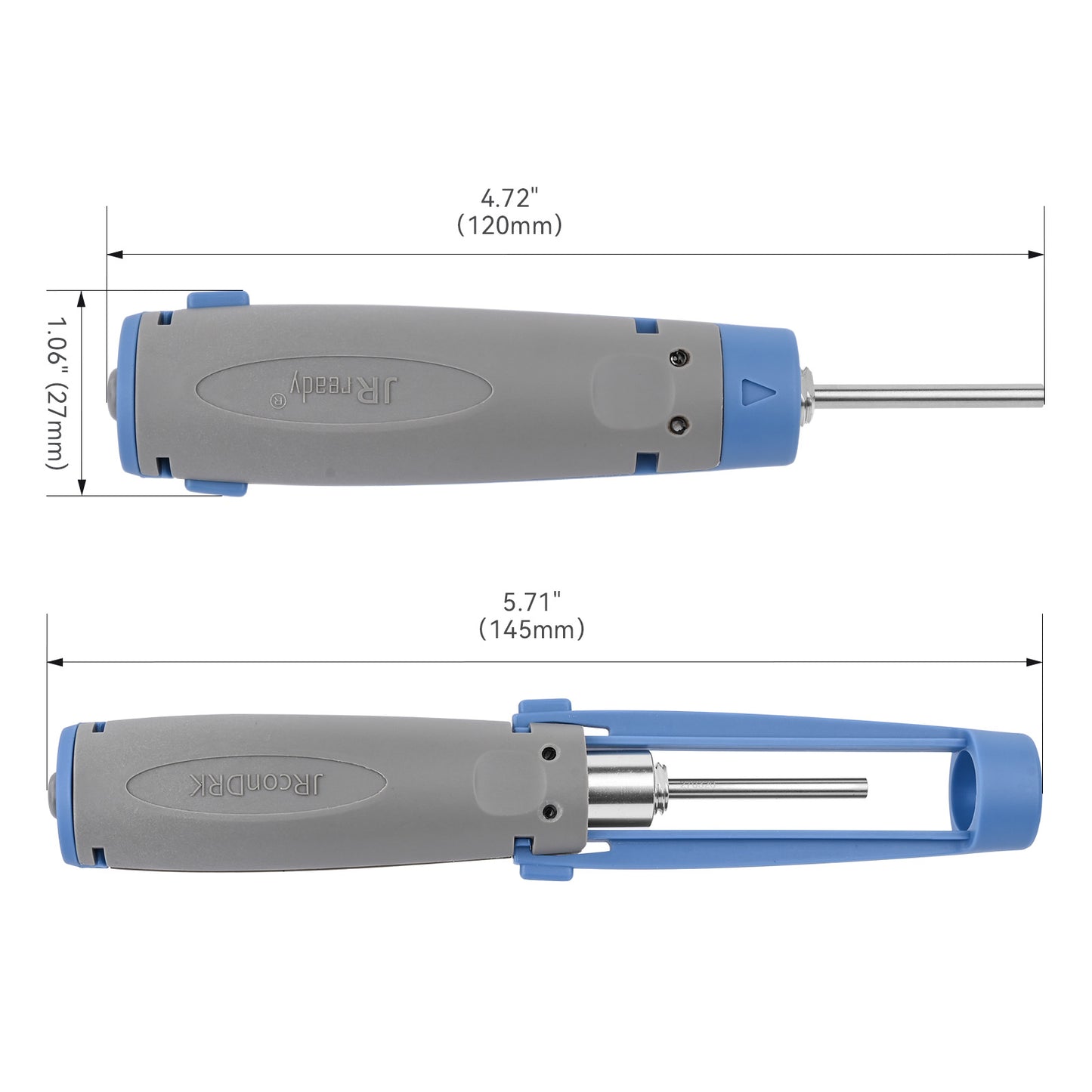 JRready JRconDRK-T270320 Terminal Extraction Tool for 16# Terminals of Amphenol RT360 series & SOURIAU TRIM TRIO series Connectors
