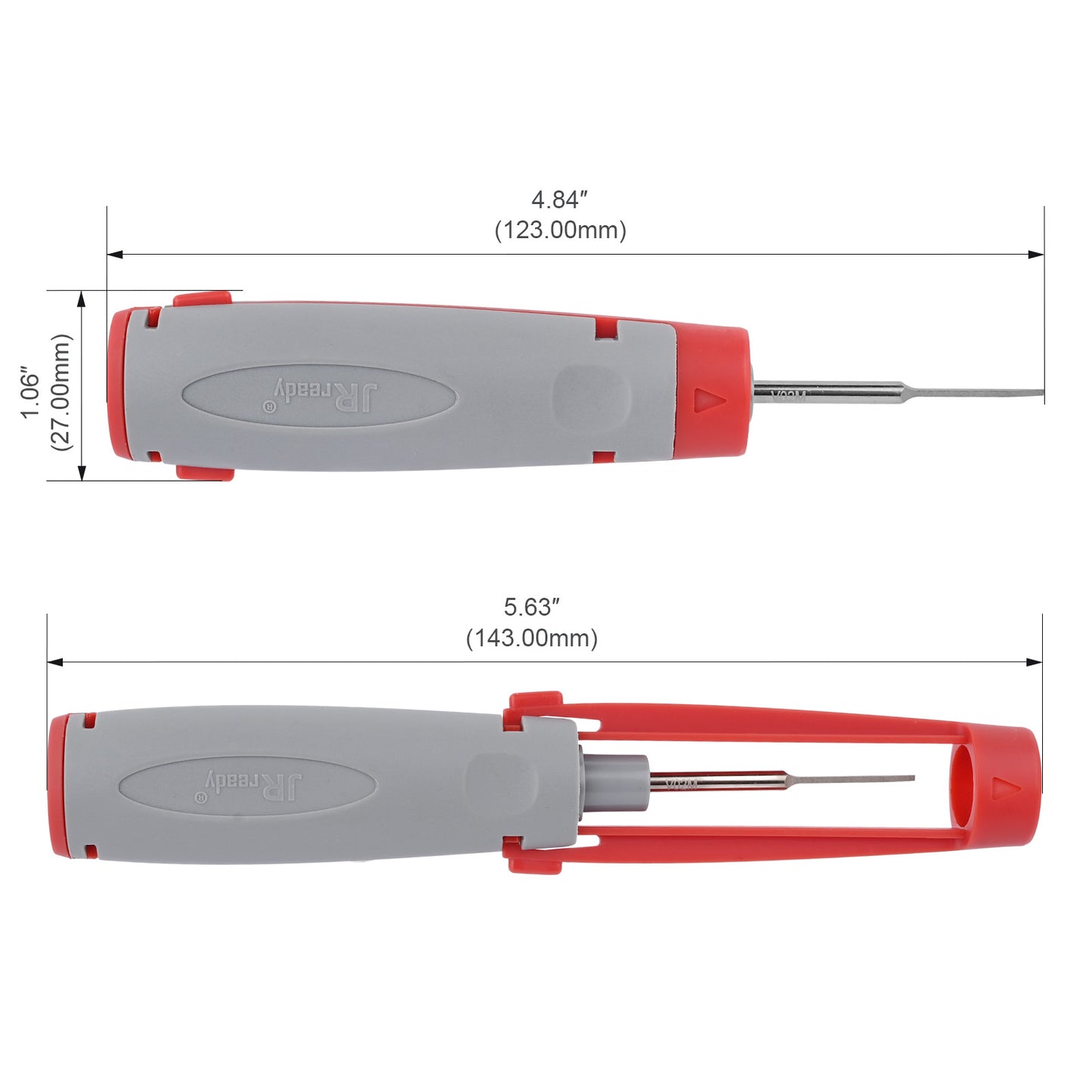 JRready JRconDRK-V02M Extraction Tool for various small single spring terminals or internal spring terminals