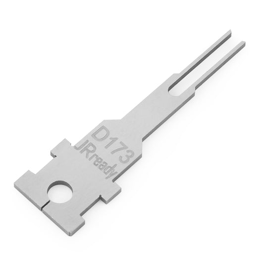 JRready Single Mounting Hole Flat Blade Replacement Tips for Terminal Extraction Tools