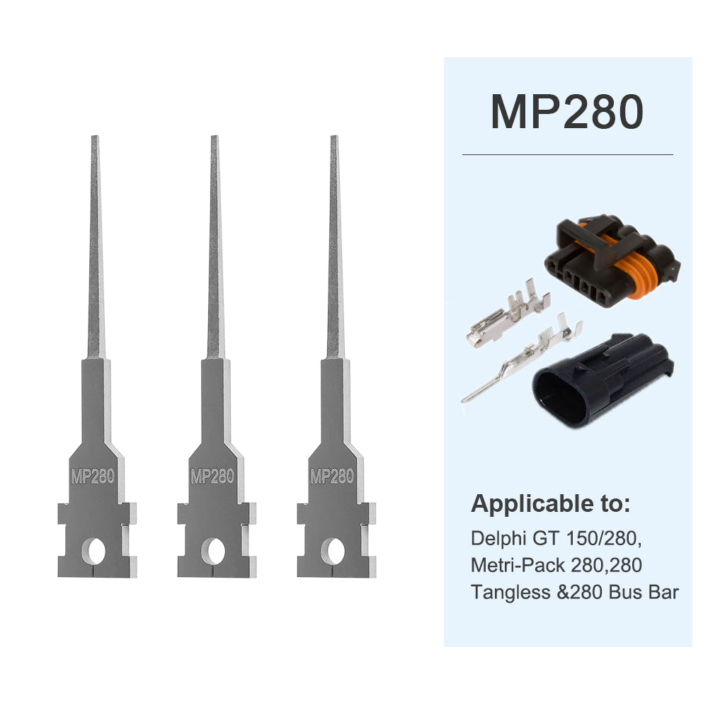 Buy over 2 sets small tip kit(3pcs) and handles, 50%off Discount-JRready Replacement Tip Kit for Extraction Tool for Deutsch,AMP/TE,Molex,Delphi,JST,Harting Connectors