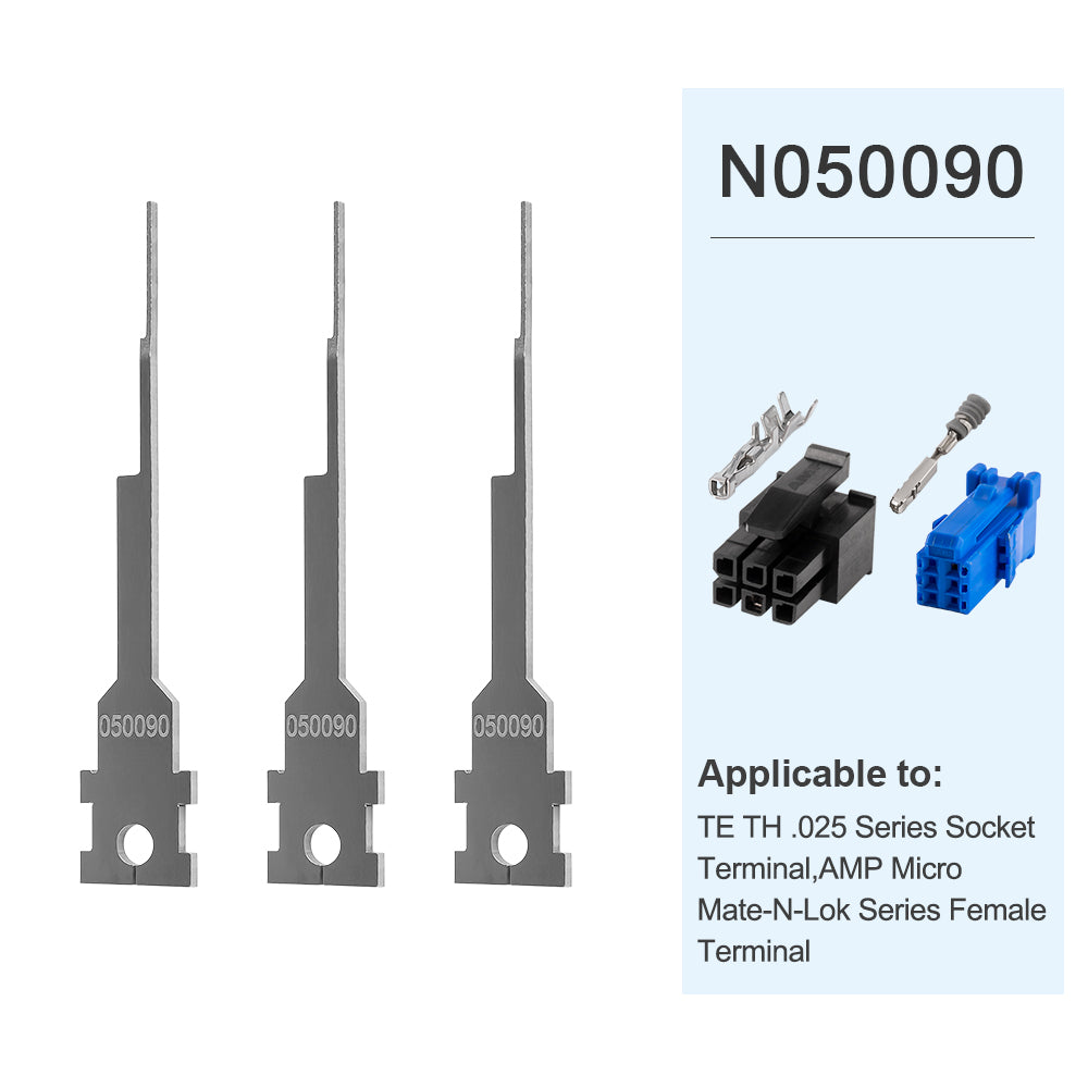 Buy over 2 sets small tip kit(3pcs) and handles, 50%off Discount-JRready Replacement Tip Kit for Extraction Tool for Deutsch,AMP/TE,Molex,Delphi,JST,Harting Connectors