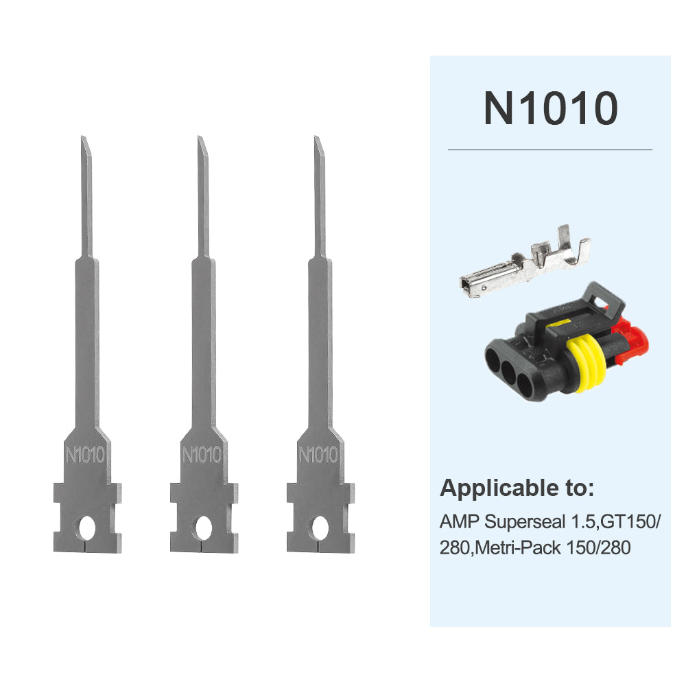 Buy over 2 sets small tip kit(3pcs) and handles, 50%off Discount-JRready Replacement Tip Kit for Extraction Tool for Deutsch,AMP/TE,Molex,Delphi,JST,Harting Connectors