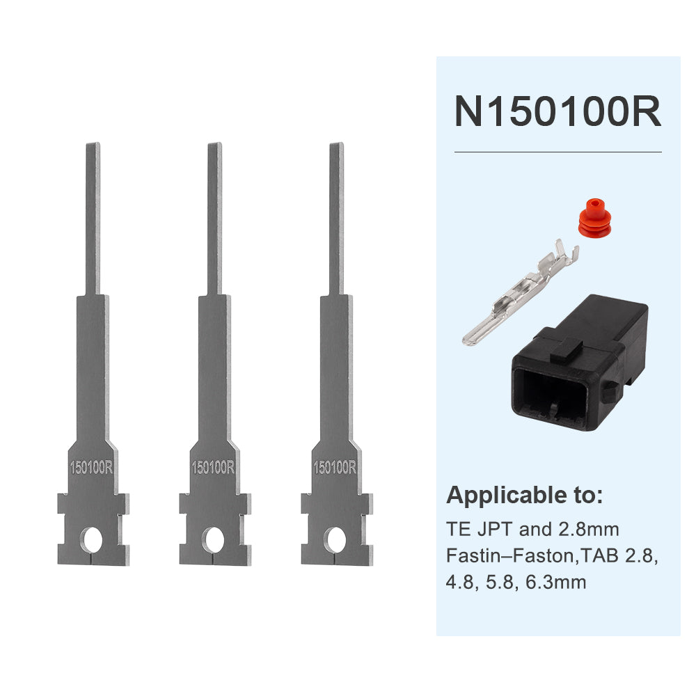 Buy over 2 sets small tip kit(3pcs) and handles, 50%off Discount-JRready Replacement Tip Kit for Extraction Tool for Deutsch,AMP/TE,Molex,Delphi,JST,Harting Connectors