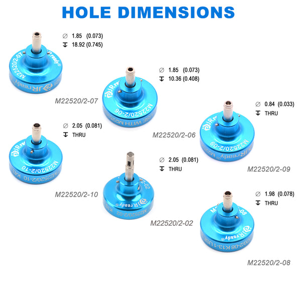 JRready NEW-AS2 M22520/2-01 Crimp Tool 20-32 AWG + ST5119-1(M22520/2-0 ...