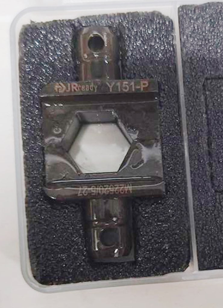 JRready Y151-P M22520/5-27 Crimp Die Use With YJQ-W5 M22520/5-01 Open Frame Crimer