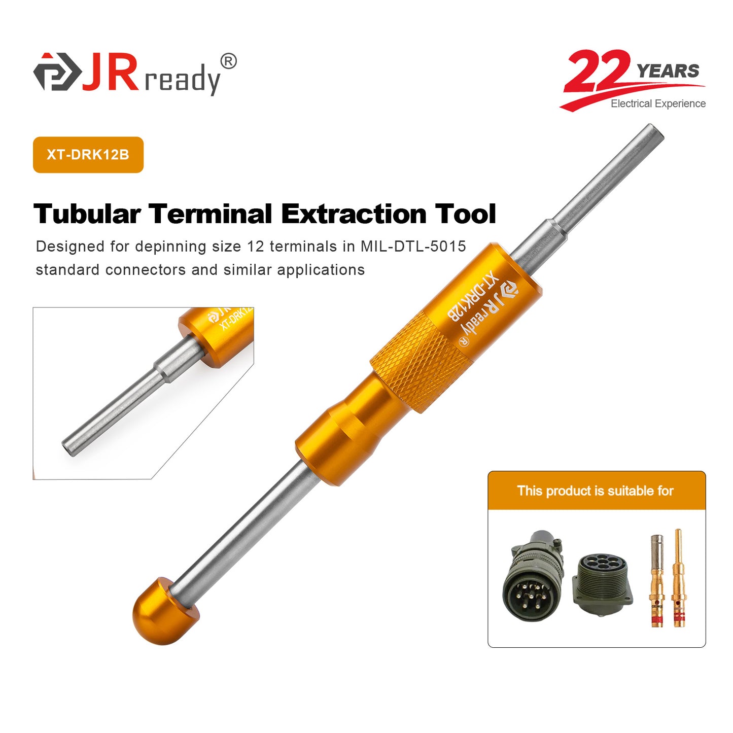 JRready XT-DRK12B Terminal Removal Tool