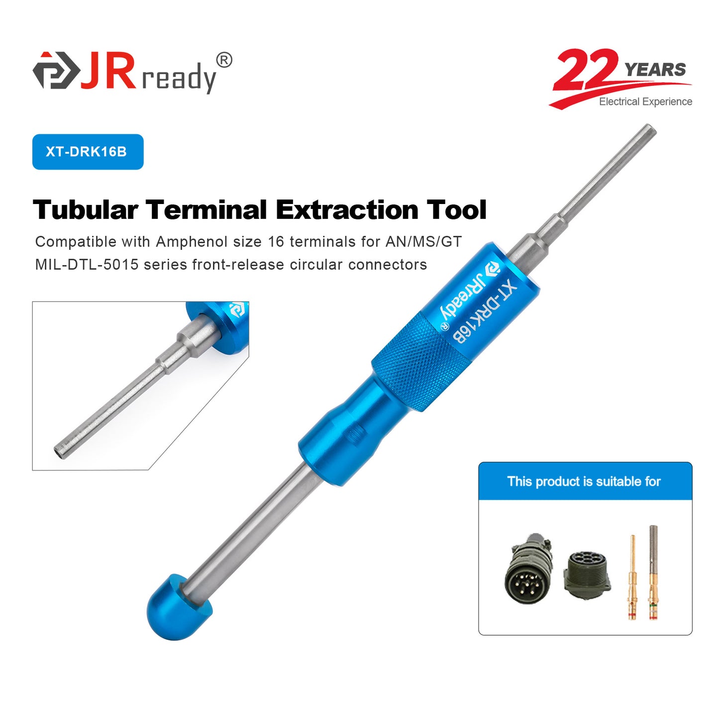JRready XT-DRK16B Terminal Removal Tool
