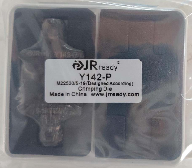 JRready Y142-P (Y142 M22520/5-19) Crimp Die Set , Use With YJQ-W5 M22520/5-01 Crimp Tool