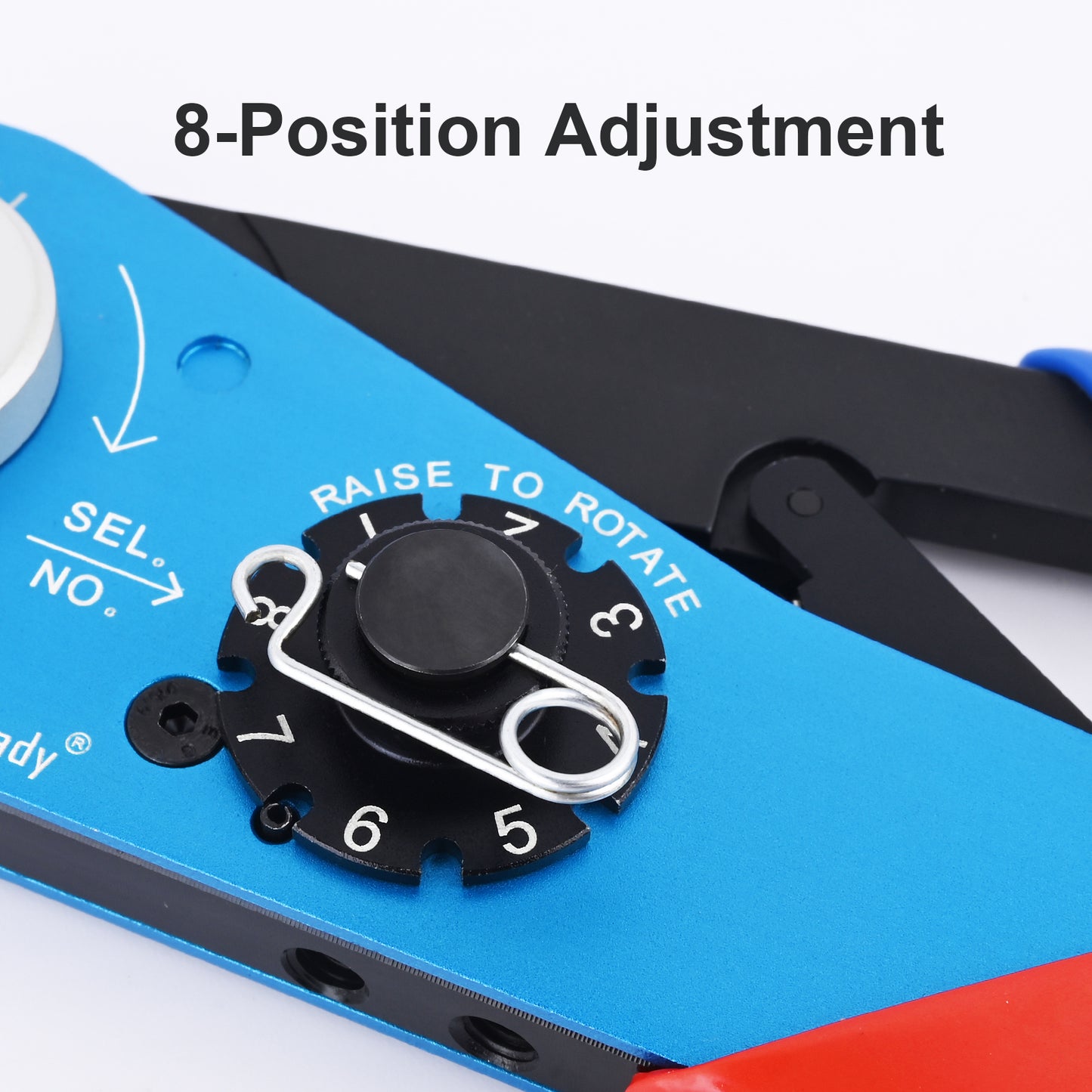 YJQ-MH800 Miniature Adjustable Crimp Tool ULTRA-PRECISION Crimper Wire Range 20-32 AWG