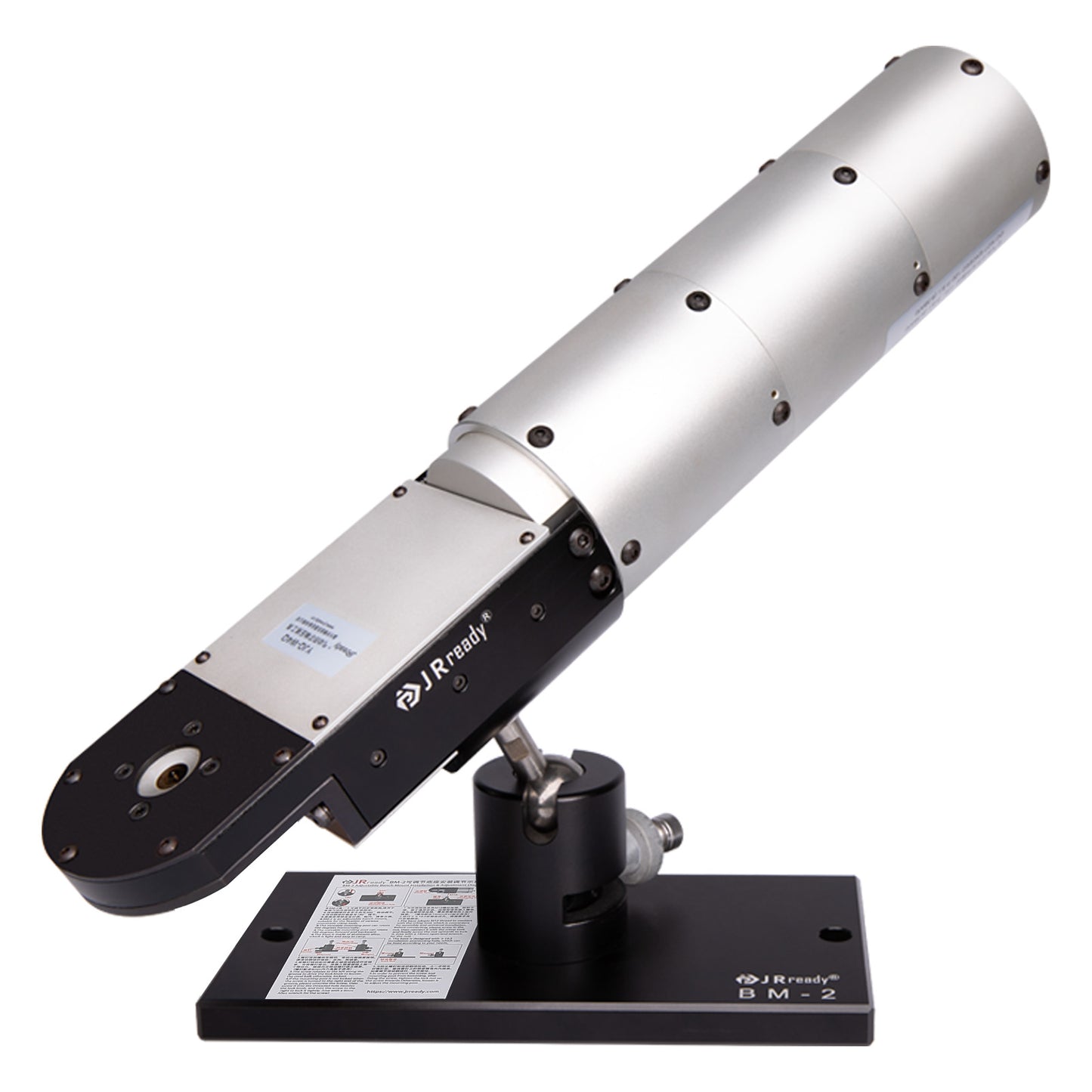 JRready ST4031 Pneumatic Crimp Tool Kit: YJQ-W4Q WA27-300BT-EP Pneumatic Mid-Current Range Crimp Tool & UF4-C001 Adjustable Positioner 6-14AWG (13.3-2.075mm²)