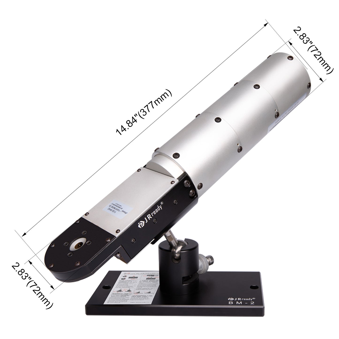 JRready ST4031 Pneumatic Crimp Tool Kit: YJQ-W4Q WA27-300BT-EP Pneumatic Mid-Current Range Crimp Tool & UF4-C001 Adjustable Positioner 6-14AWG (13.3-2.075mm²)