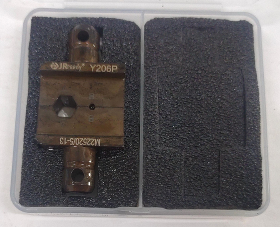 JRready Y206P M22520/5-13 Crimp Die Use With YJQ-W5 M22520/5-01 Open Frame Crimper