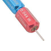 JRready G125 (M22520/3-1) Go-no-go Gage for M22520/2-01 & M22520/1-01 Cable Crimping Tools, GO: 0.039 inch; NO-GO: 0.044 inch