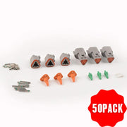 50pack 3Pin DT connector kit(A set of three pairs）