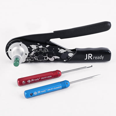 JRready JST2109-DT1 Tool Kit:  NEW-DT1 Crimp Tool (HDT-48-00 Equivalent)+DRK-RT1-Hook+DRK-RT1-Screwdriver for in Automotive Motorcycles Trucks Repairing Maintenance