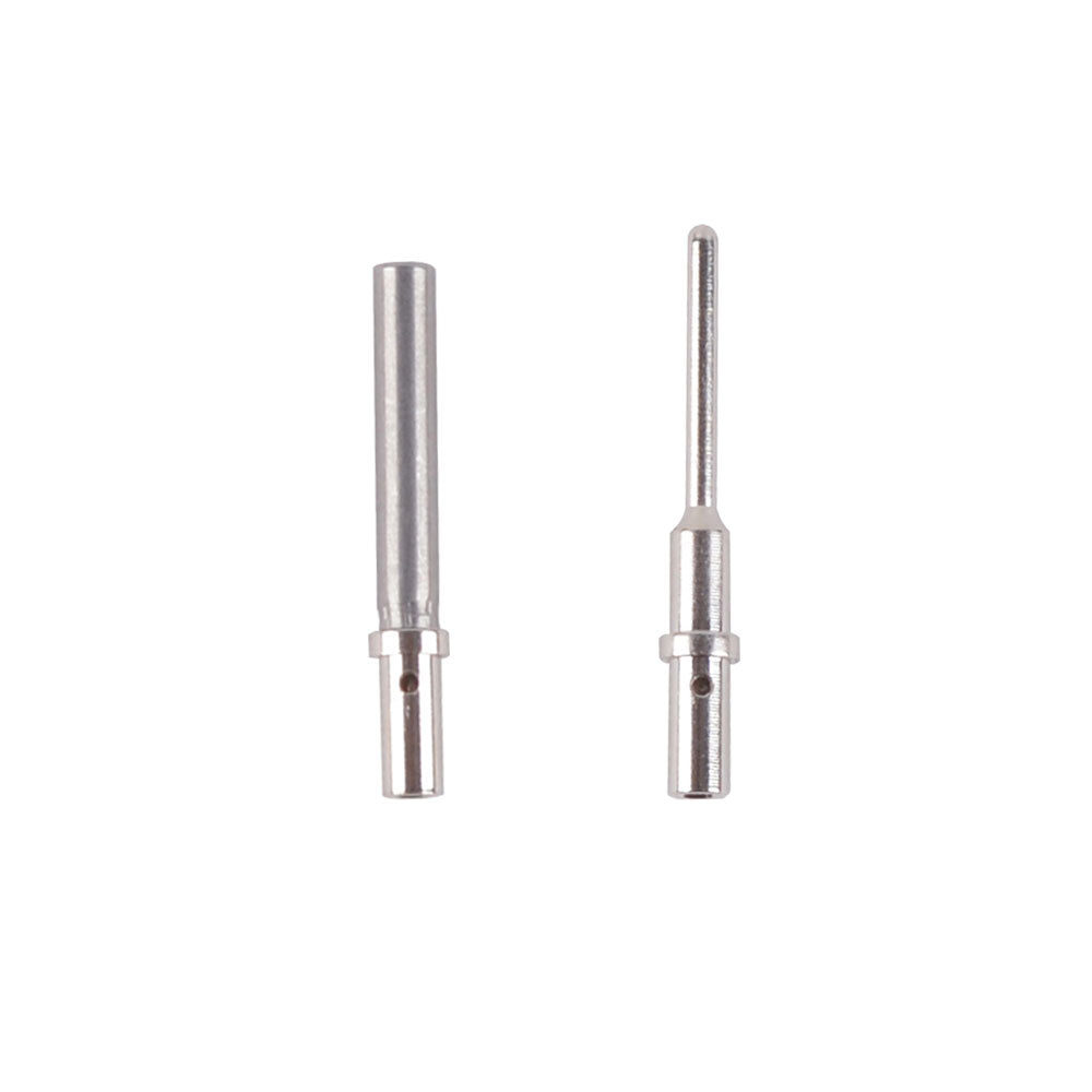 JRready ST6260 Closed Barrel DTM Terminals Kit Size 20 Solid Contacts: Male 0460-202-20141 & Female 0462-215-20141 for Deutsch 22-20 Awg Barrel Connector, 40 Pairs