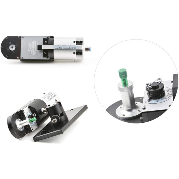 JRready ST4050 Tool Kit: YJQ-W2DTQ Pneumatic Crimper HDT-48-00 for Deutsch DT DTM DTP Connector 12#, 16#, 20# Solid Contacts 12-22 AWG