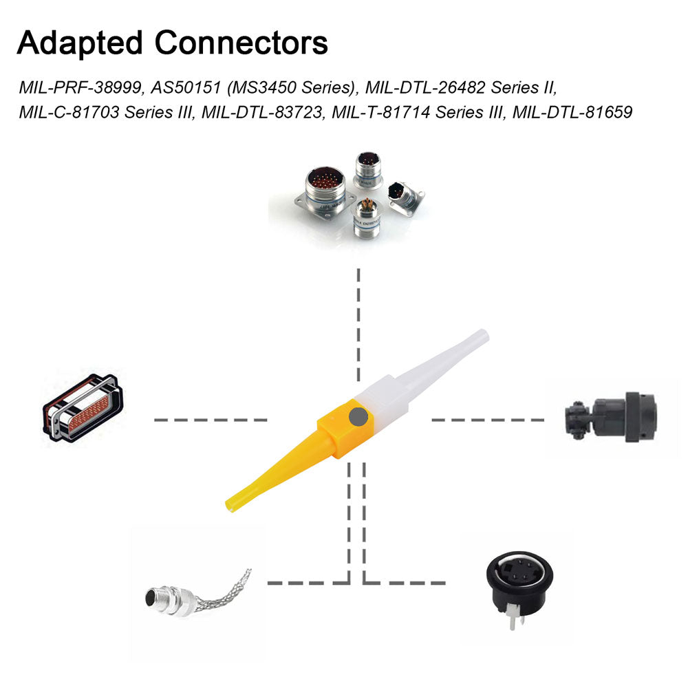 JRready 100 PCS INSERTION & EXTRACTION TOOL KIT: M81969/14-01*25 & M81969/14-03*25 & M81969/14-04*25 & M81969/14-10*25