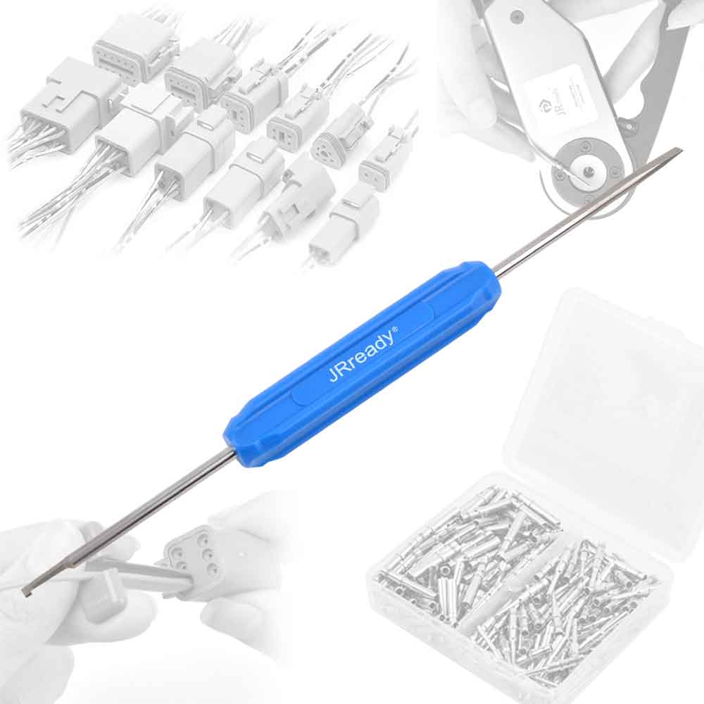 JRready DRK-RT1 Pin Removal Tool(DT-RT1) For Automotive Replacement Connectors for DT,DTM,DTP,DRB,DTV,DRCP and STRIKE Connectors