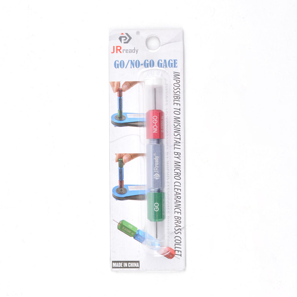 JRready G454 Go-NoGo Gauge Testing Tool for HDT-48-00/JRD-HDT-48/YJQ-W2DTQ Crimp Tool GO: 0.0330 (0.84) - NO-GO: 0.0385 (0.98)