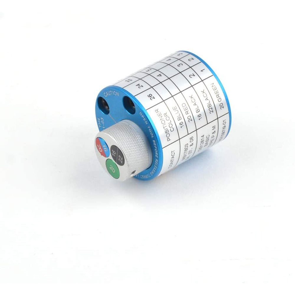 JRready TH4（M22520/1-03） Turret Head Positoner, Match M22520/1-01 for MIL-DTL-28748 Connector M39029,MS17808 series Contacts