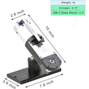 JRready ST4050 Tool Kit: YJQ-W2DTQ Pneumatic Crimper HDT-48-00 for Deutsch DT DTM DTP Connector 12#, 16#, 20# Solid Contacts 12-22 AWG