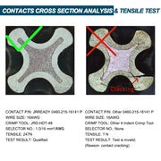 JRready ST6289 Deutsch Solid Barrel Contacts Size 12 16 20 for DTP,DT,DTM Connectors