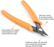 JRready ACT-WN10 Small Size Wire Cutter for Soft Copper Wire Metal Wire Less Than 18 AWG