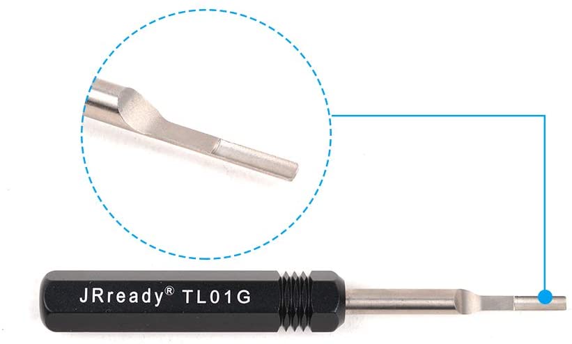 JRready TL01G (09990000319) Removal Tools for HARTING HAN E & WAIN HM、HK & TE 16A Round Contacts