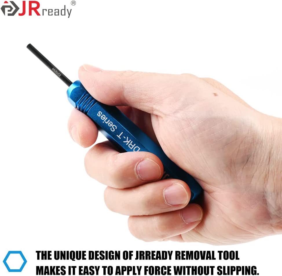 JRready ST5230 Automotive Extraction Tool Kit for AMP TE Connectivity AMPHENOL MOLEX SOURIAU series Waterproof Connector Contacts