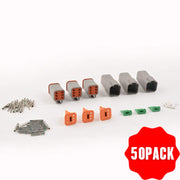 50 pack 6pin DT connector(a pack of  three pairs)