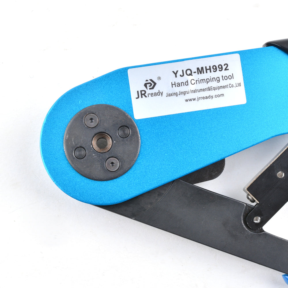 JRready Miniature Adjustable Crimper YJQ-MH992 Fine Tipped Crimp Tool for Electric Military Connectors, Minimum wire crimp size up to 36awg（0.0127 mm²）