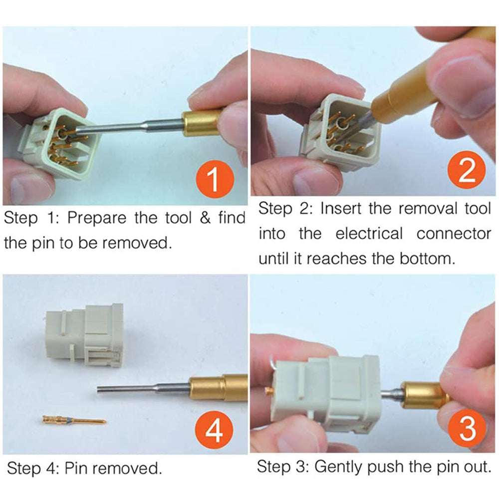 JRready TL00 (09990000012) Pin Removal Tools Harting Extraction Tool for remove HARTING, TE Han DD Heavy Duty connectors