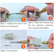 JRready TL00 (09990000012) Pin Removal Tools Harting Extraction Tool for remove HARTING, TE Han DD Heavy Duty connectors