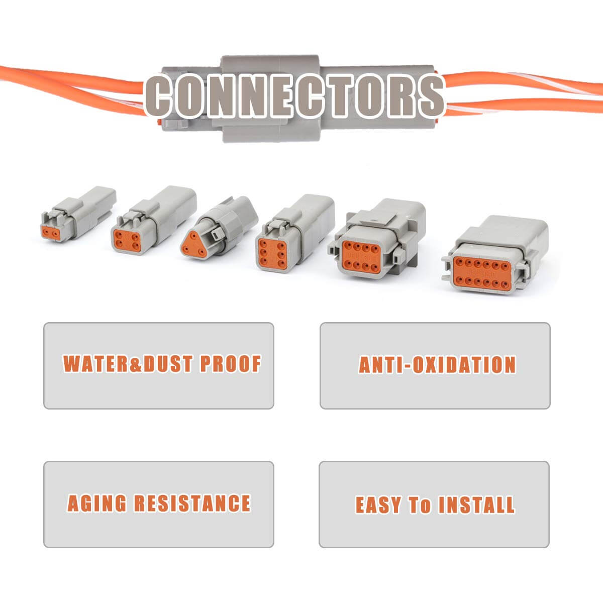 DT connector feature