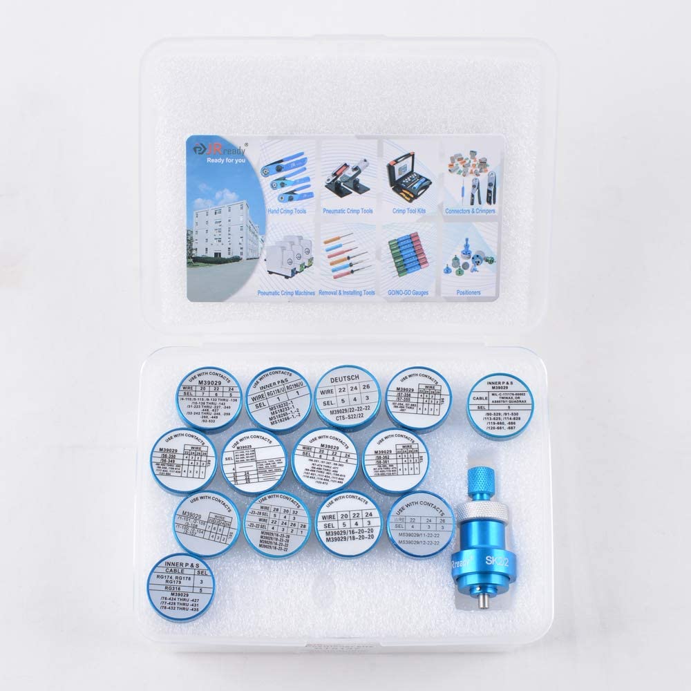 Array Kit Positioner K-Series Positioner Kit for YJQ-W1A AFM8 Crimp Tool JRready