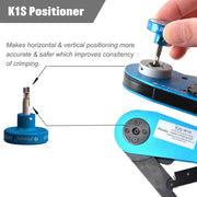 JRready NEW-AS2 M22520/2-01 Crimp Tool 20-32 AWG + ST5119(K1S+K13-1+K40+K41+K42+K43) Positioner Kit