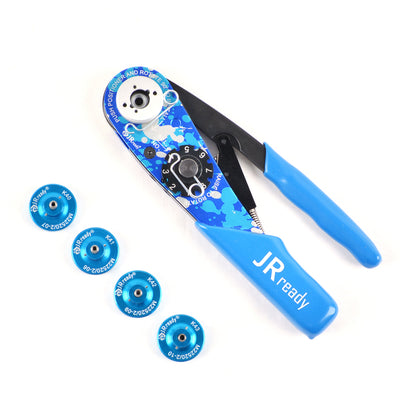 JRready ST2139 TOOL KIT(NEW-AS2 Colorful Small Size Crimper M22520/2-01 with K41+K40+K42+K43 Positioner) for M38999 SERIES Connectors
